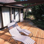 relaxation sur terrasse en bois exotique ipé vis invisibles