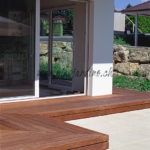 détail terrasse en bois exotique ipé deck